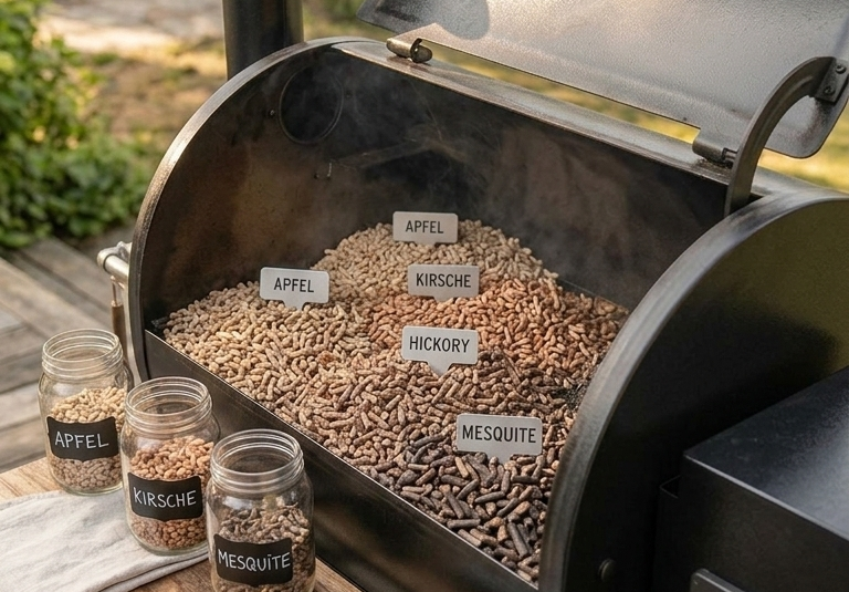 Gemini_Generated_Image_w0zb3lw0zb3lw0zb_peeled Pellet-Check: Welches Holz für welches Fleisch?