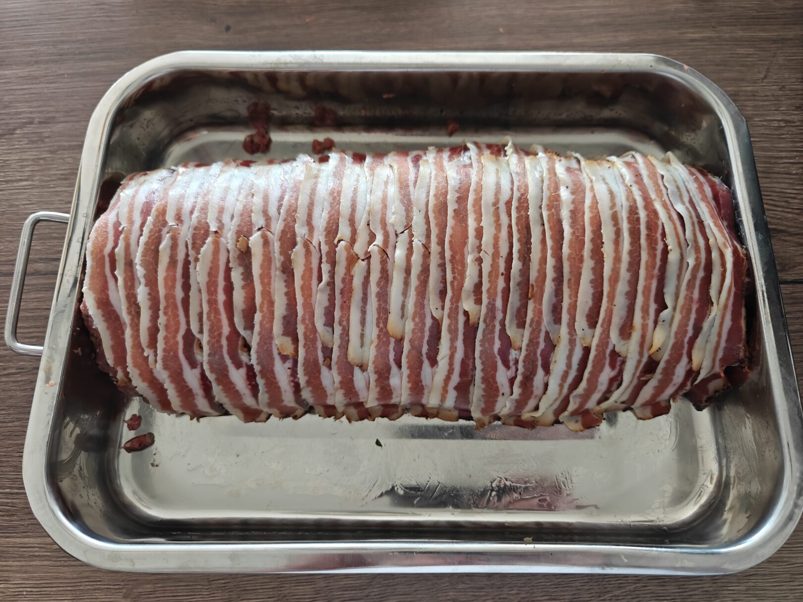 Falscher Hase vom Pelletgrill