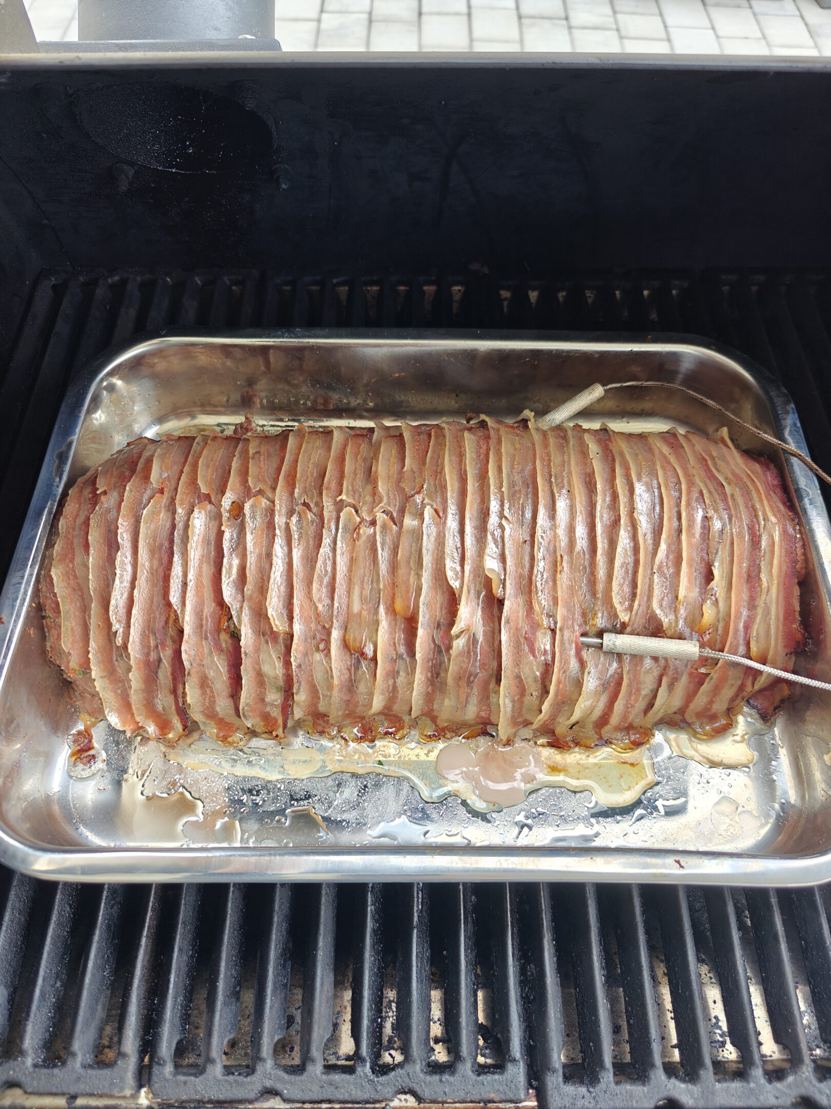 Falscher Hase vom Pelletgrill